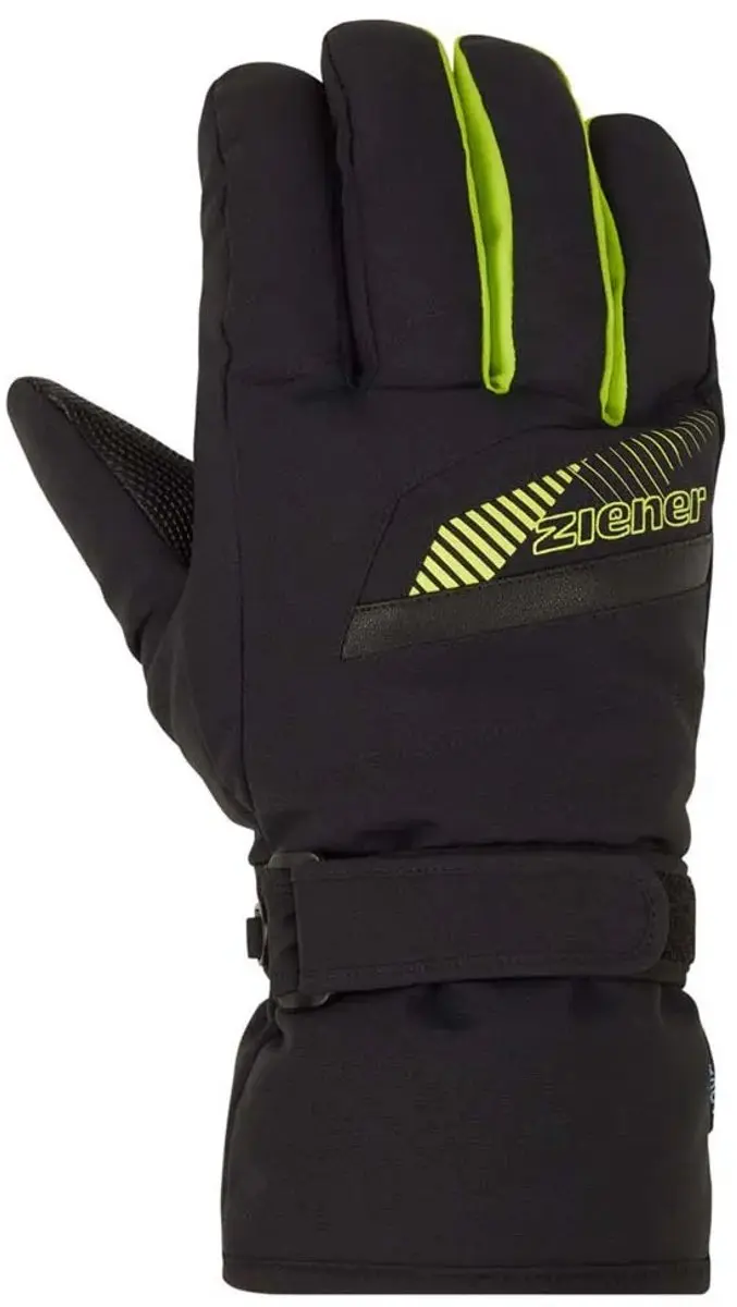 Ziener Gordanus AS Handschoenen - 10 - Zwart/Lime