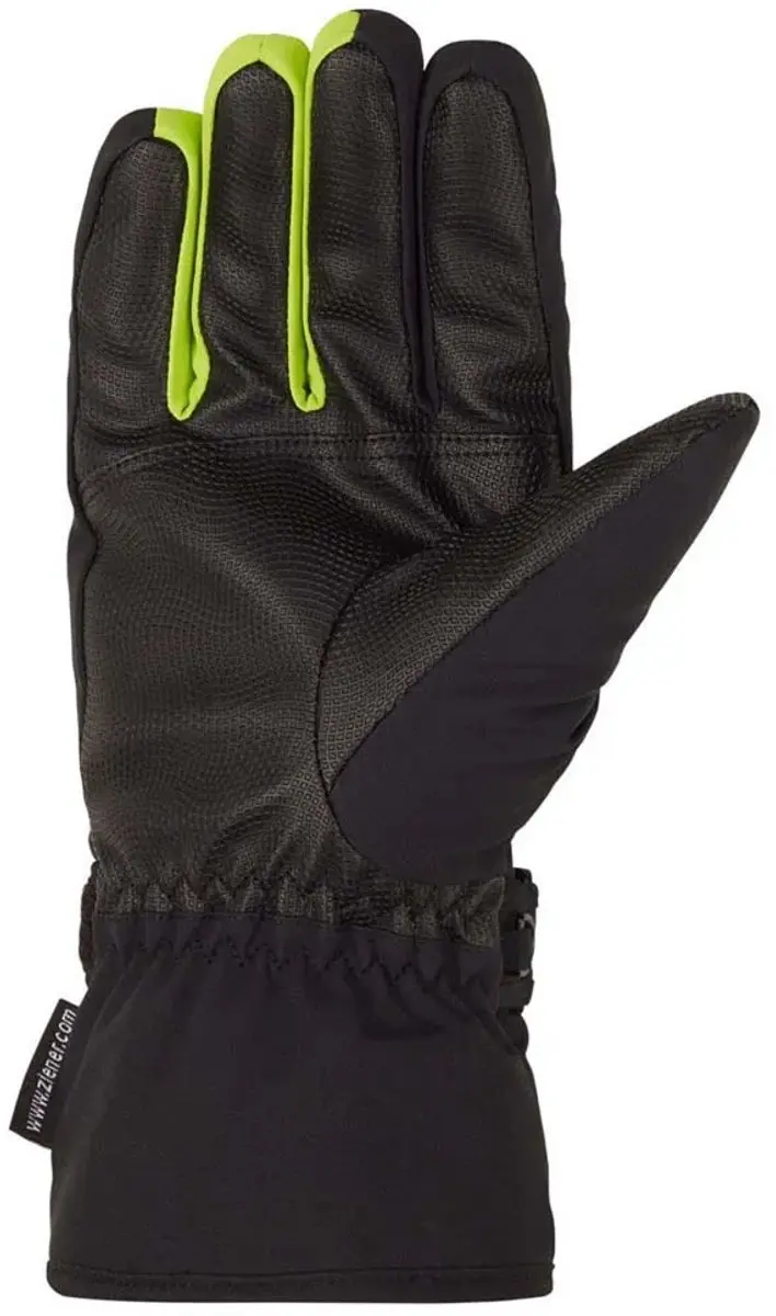Ziener Gordanus AS Handschoenen - 10 - Zwart/Lime