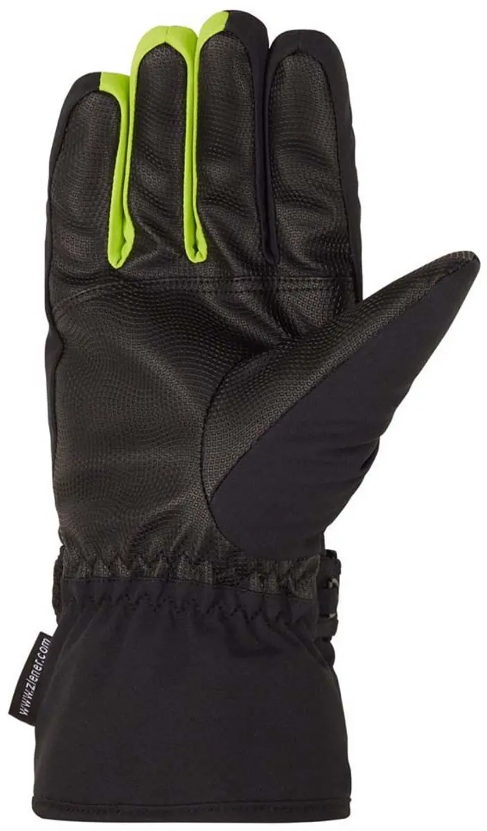 Ziener Gordanus AS Handschoenen - 10 - Zwart/Lime