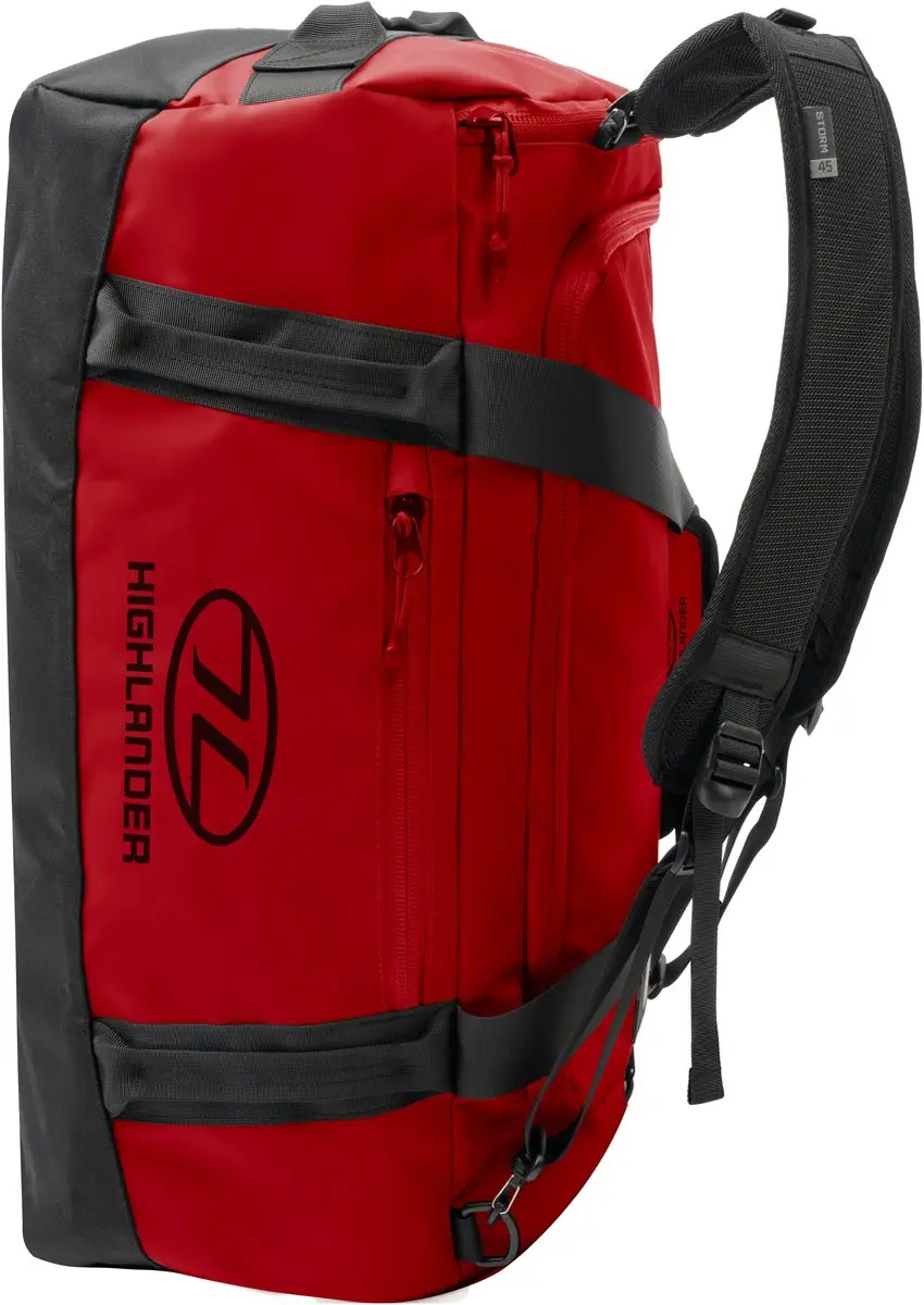 Highlander Outdoor Hauler Duffel 45L - Rood