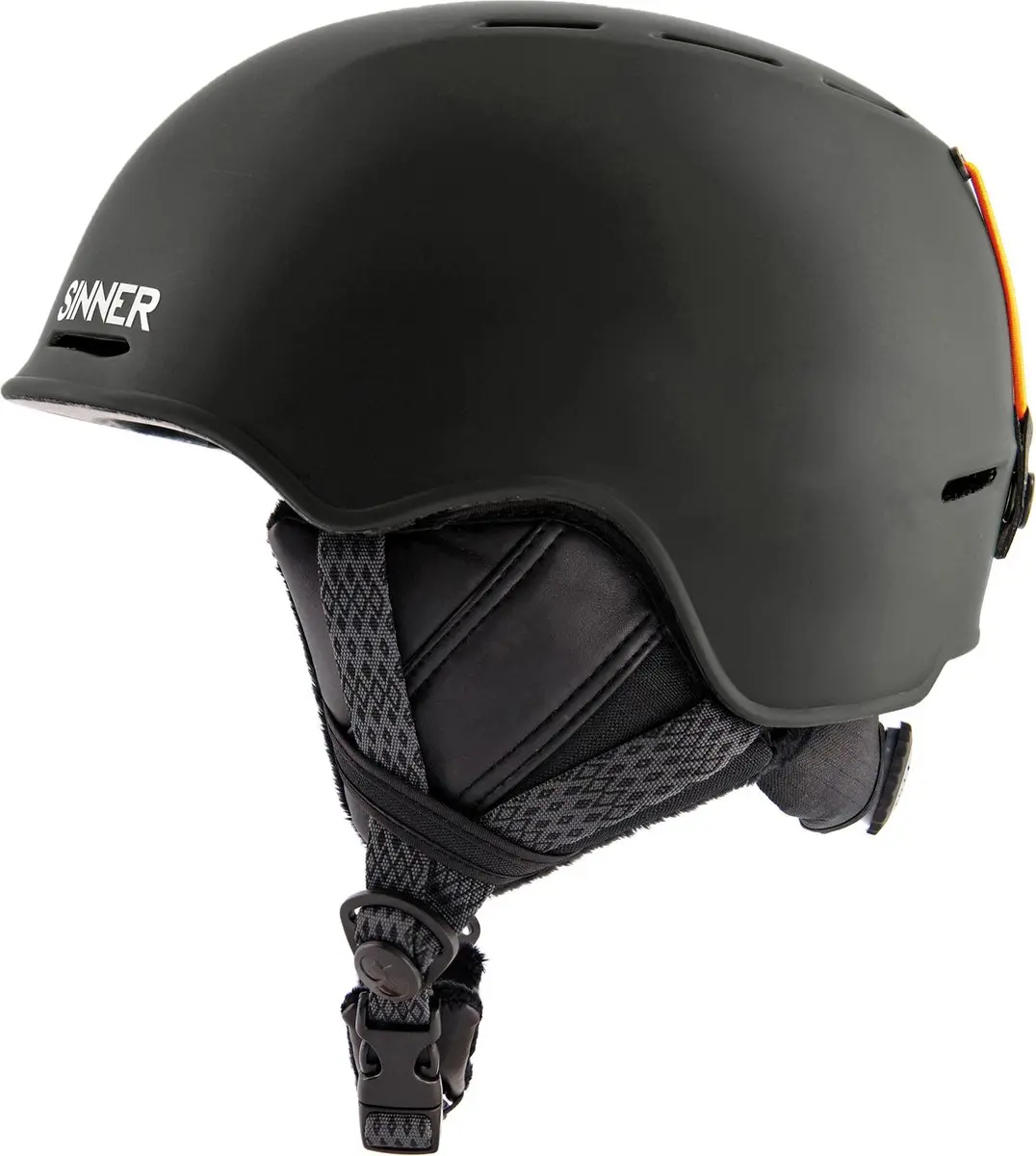 SINNER FORTUNE Skihelm - Maat L - 59-61cm - Matte Zwart