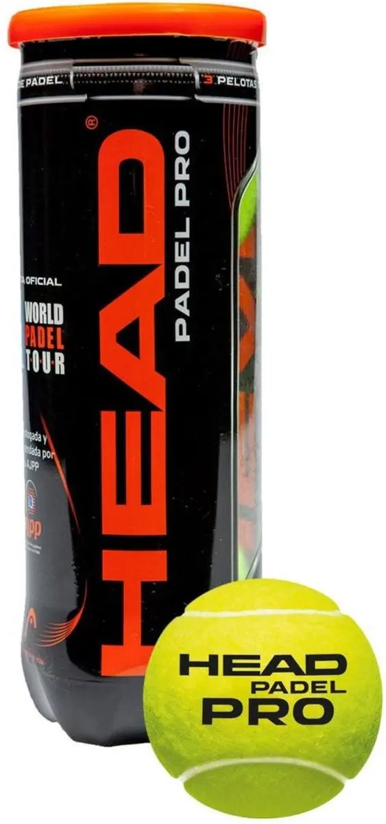 Head Padelballen - 3 Ballen Geel