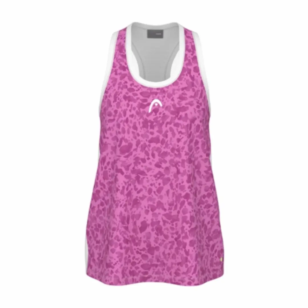 Tennisshirt HEAD Women Agility Tank Top Print Vision Vivid-S
