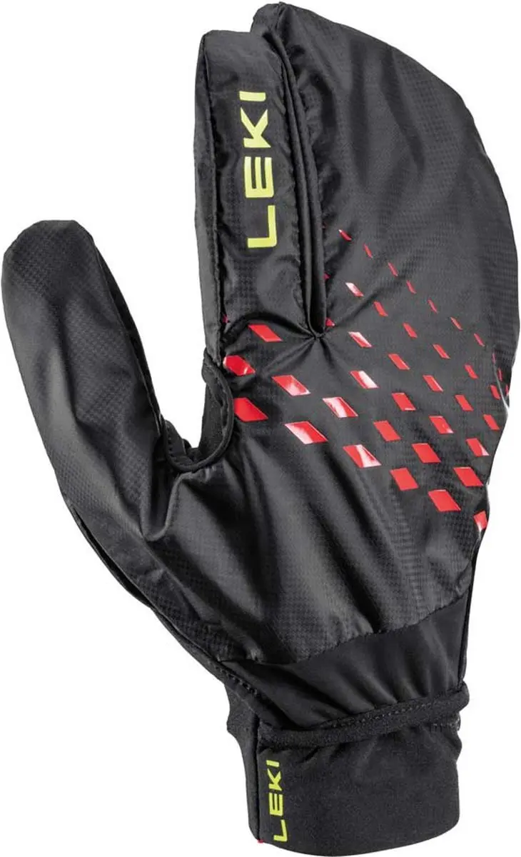 LEKI Ultra Trail Storm Handschoenen - 6 - Rood/Zwart