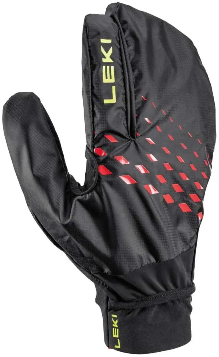 LEKI Ultra Trail Storm Handschoenen - 6 - Rood/Zwart