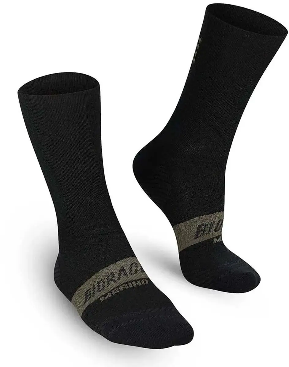 Bioracer Thermal Merino Sokken - Zwart - EU 45-47