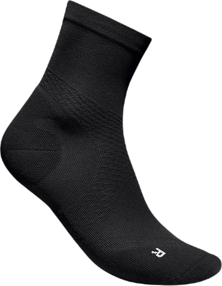 Bauerfeind Sports Run Ultralight Low Cut Compressiekousen - Zwart