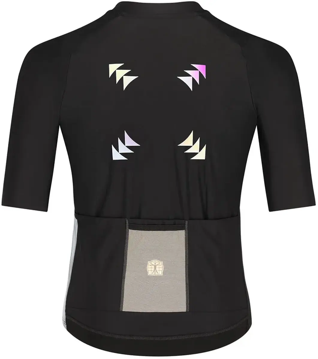 Bioracer Icon Gravel Korte Mouw Wielertrui - L - Gradient Sunset