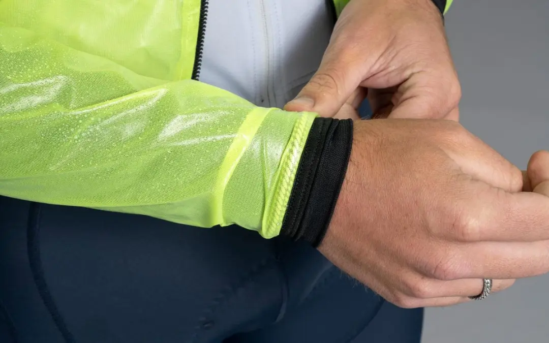 Bioracer Rainy Fietsjack - Winddicht & Waterdicht - Fluogeel - XL