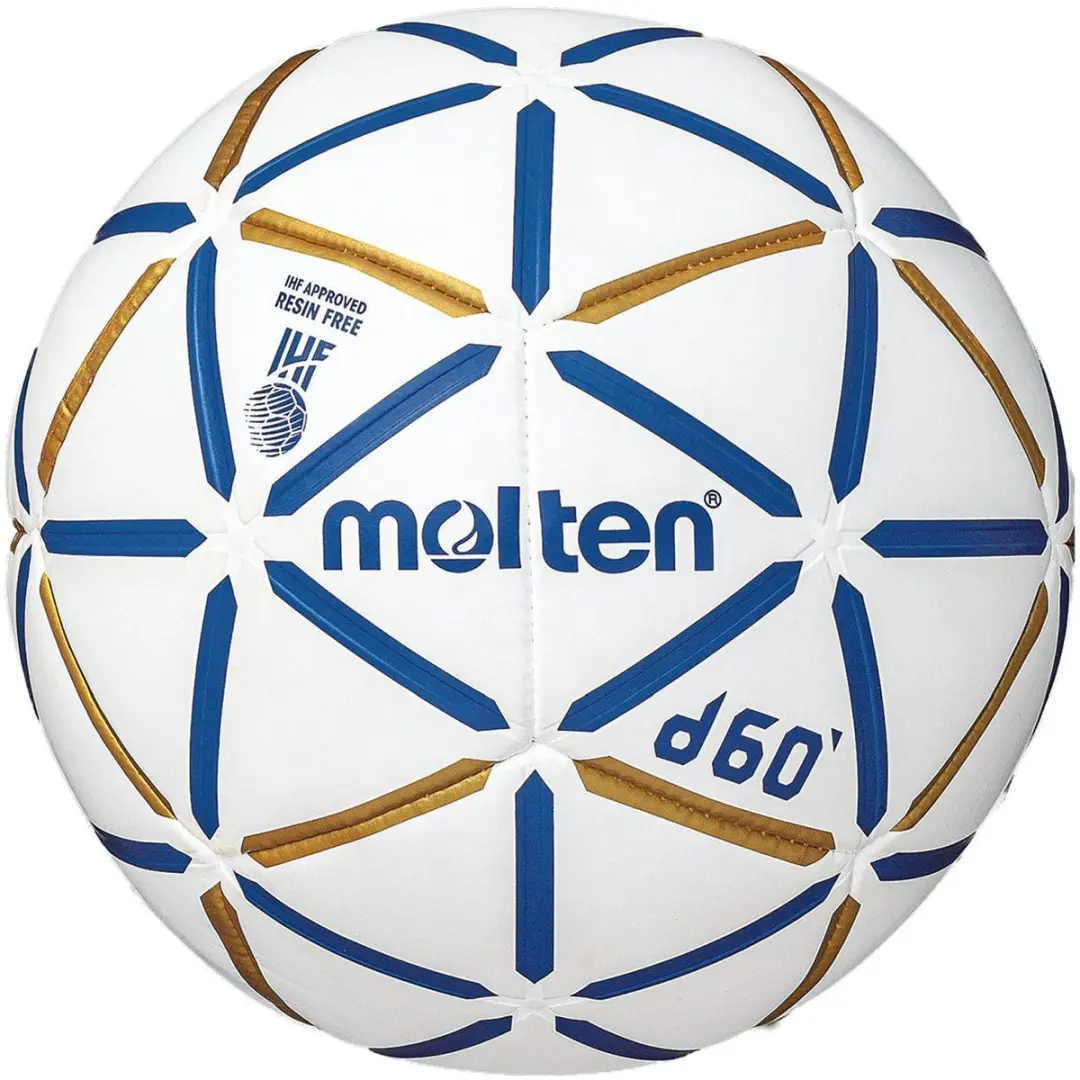 Molten H3D4000 Handbal - Maat 3 - Wit/Blauw/Gold