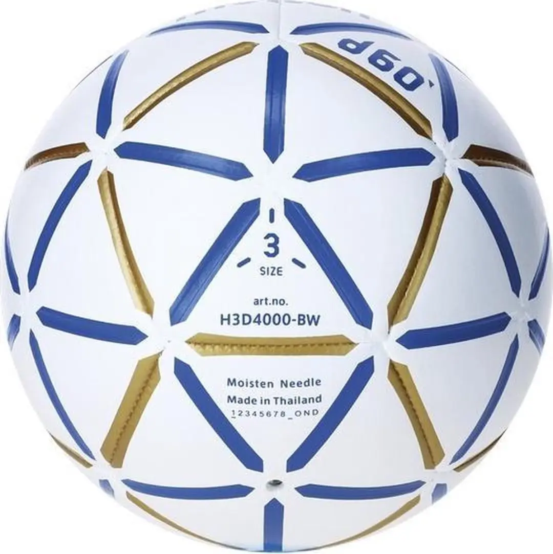 Molten H3D4000 Handbal - Maat 3 - Wit/Blauw/Gold