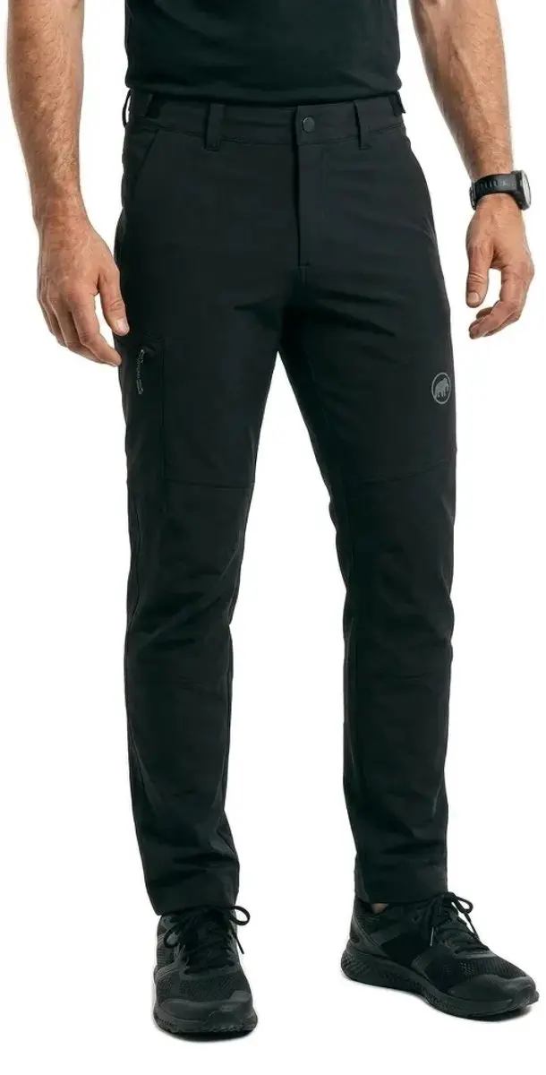 Mammut Runbold Guide Softshell Broek Zwart 54 / Regular Man