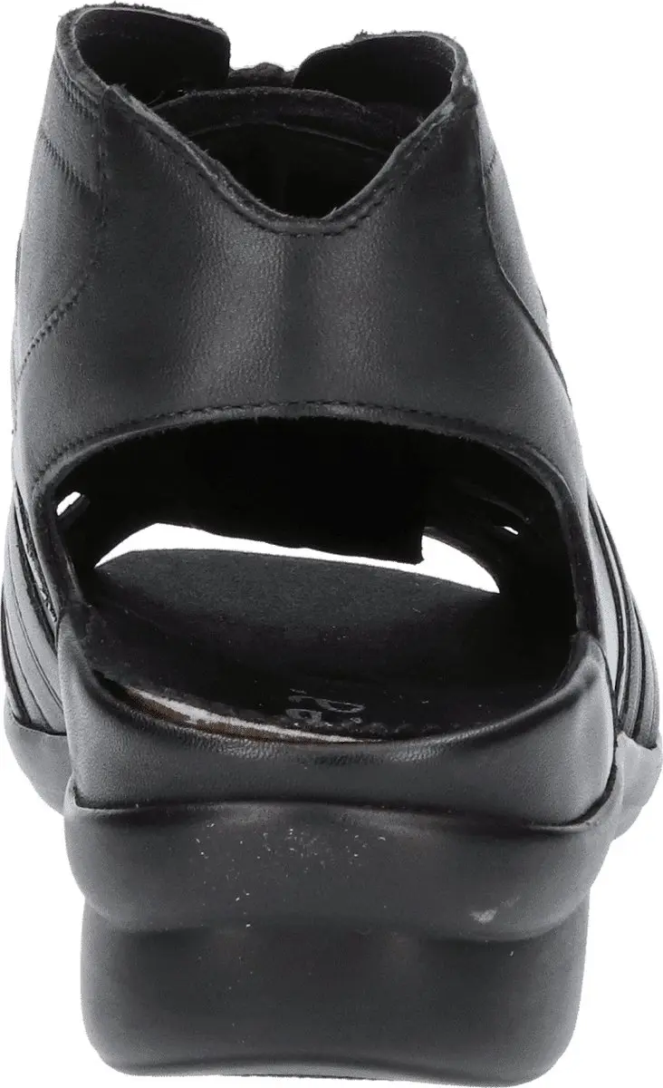 Durea 7322 G Platte Sandalen - Zwart