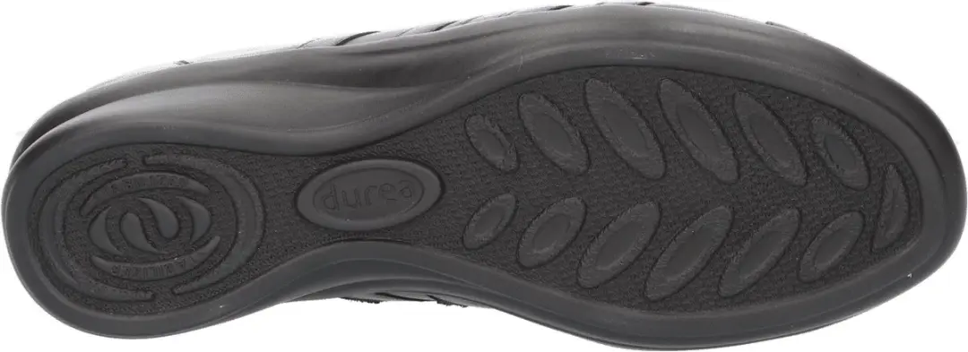 Durea 7322 G Platte Sandalen - Zwart