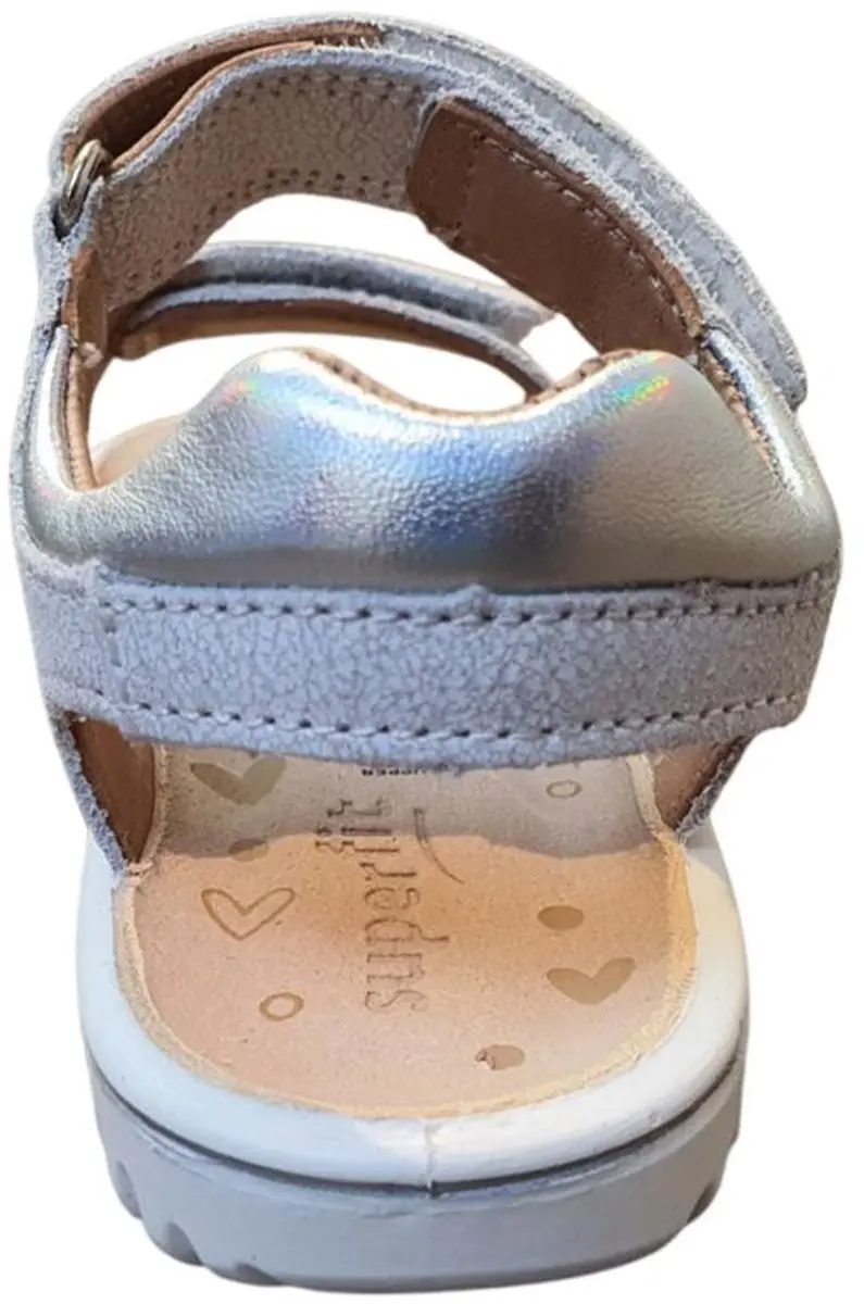 Superfit Sparkle Sandalen - Meisjes 36 - Wit/beige
