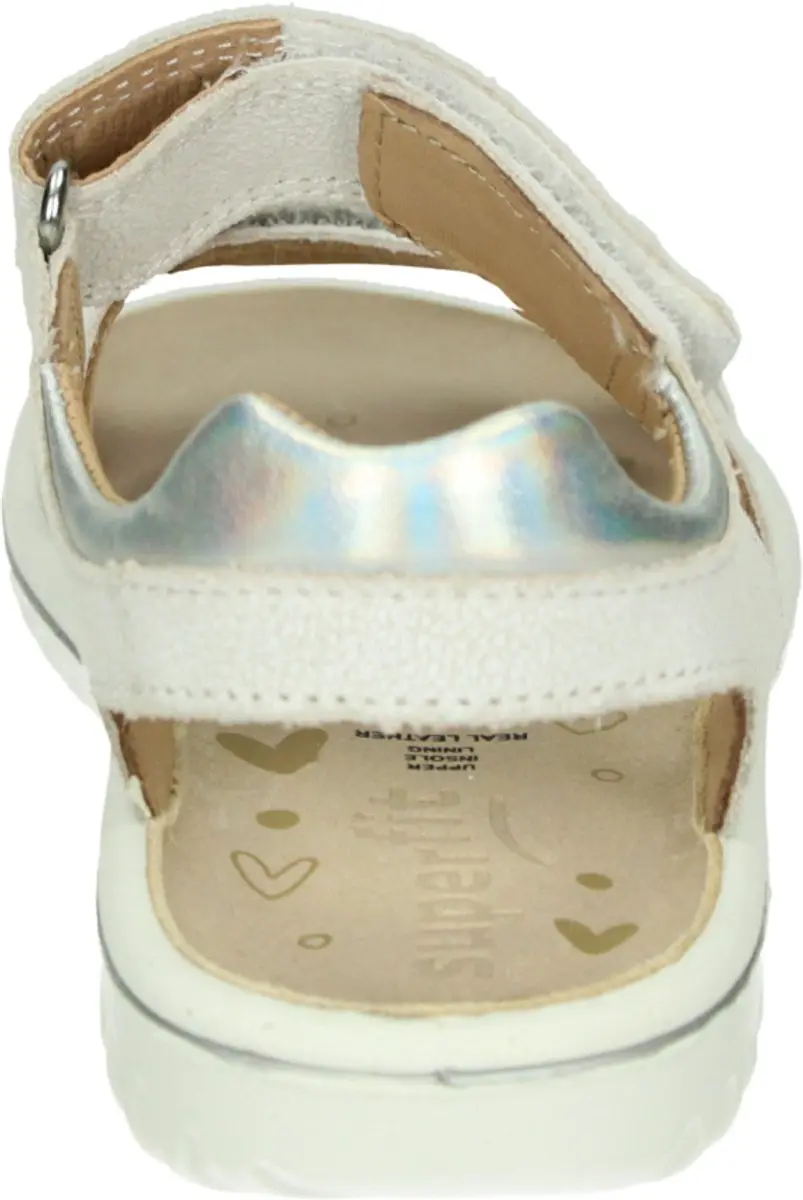 Superfit Sparkle Sandalen - Meisjes 36 - Wit/beige
