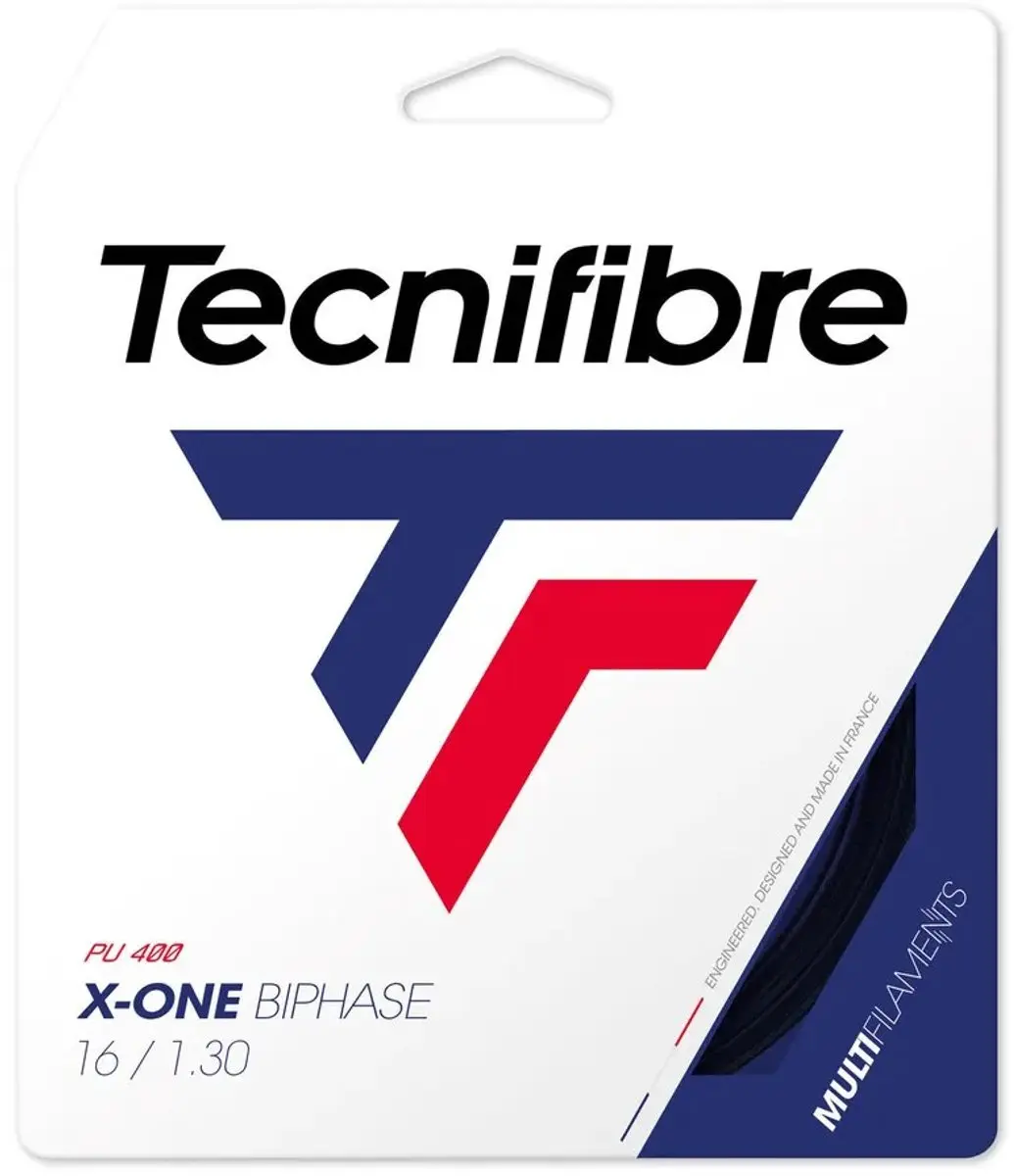 Tecnifibre X-one Biphase Tennissnaar 1.24mm - Transparant