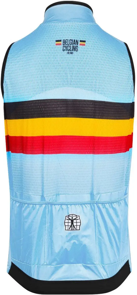 Bioracer Icon Wind Gilet Winter Heren - Blauw - XL