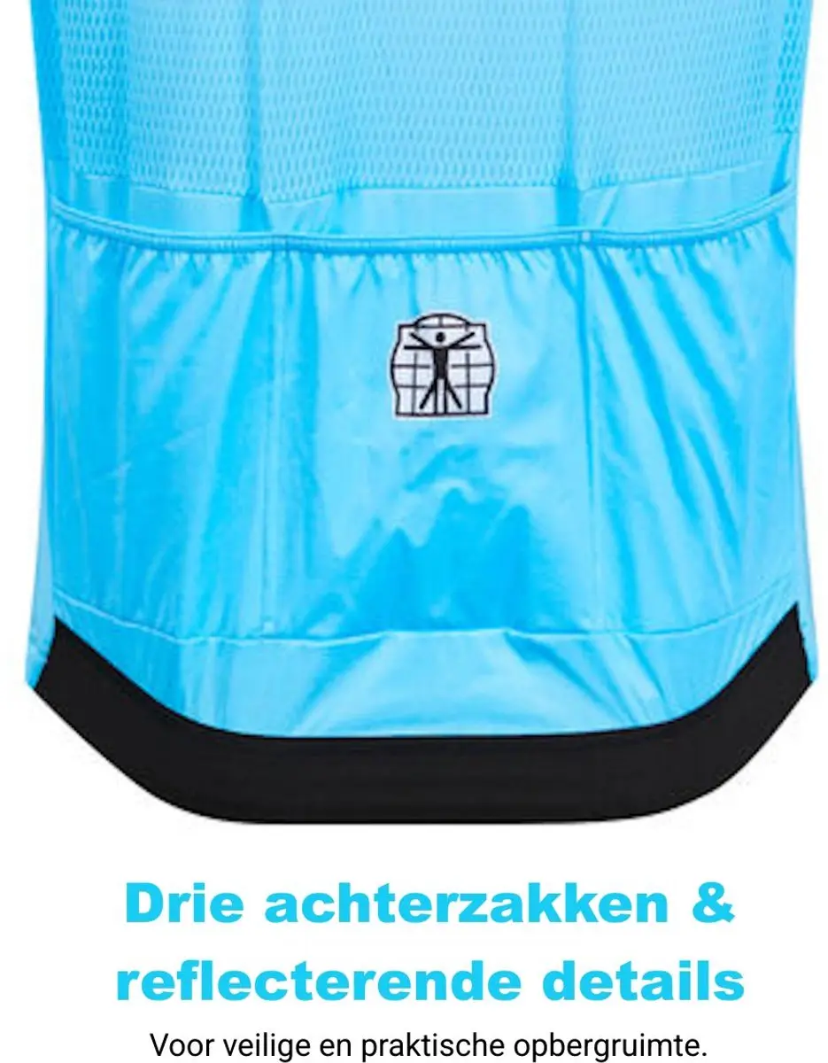 Bioracer Icon Wind Gilet Winter Heren - Blauw - XL