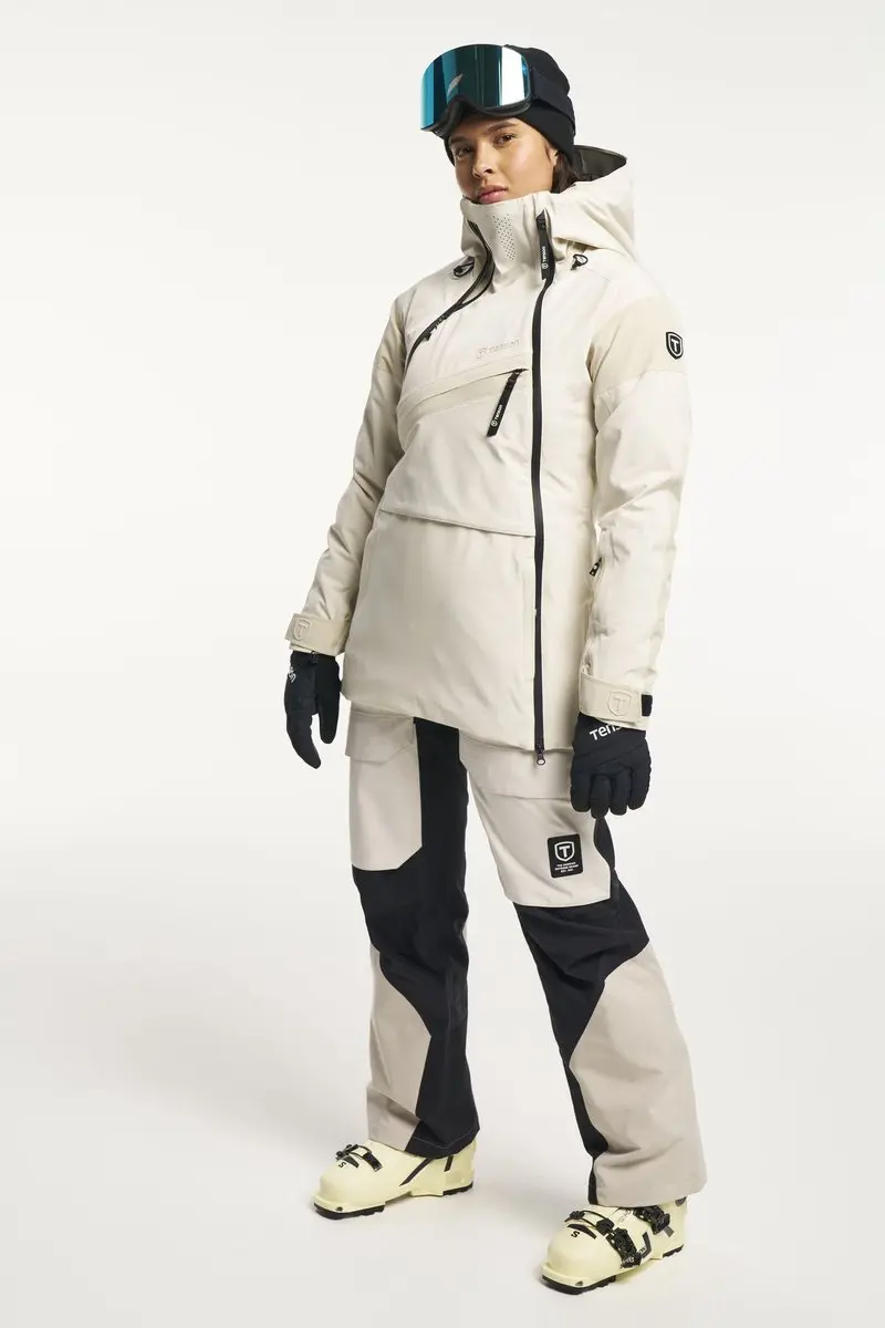 Tenson Aerismo Jackorak 2.0 Dames Anorak - Zilverkleurig M