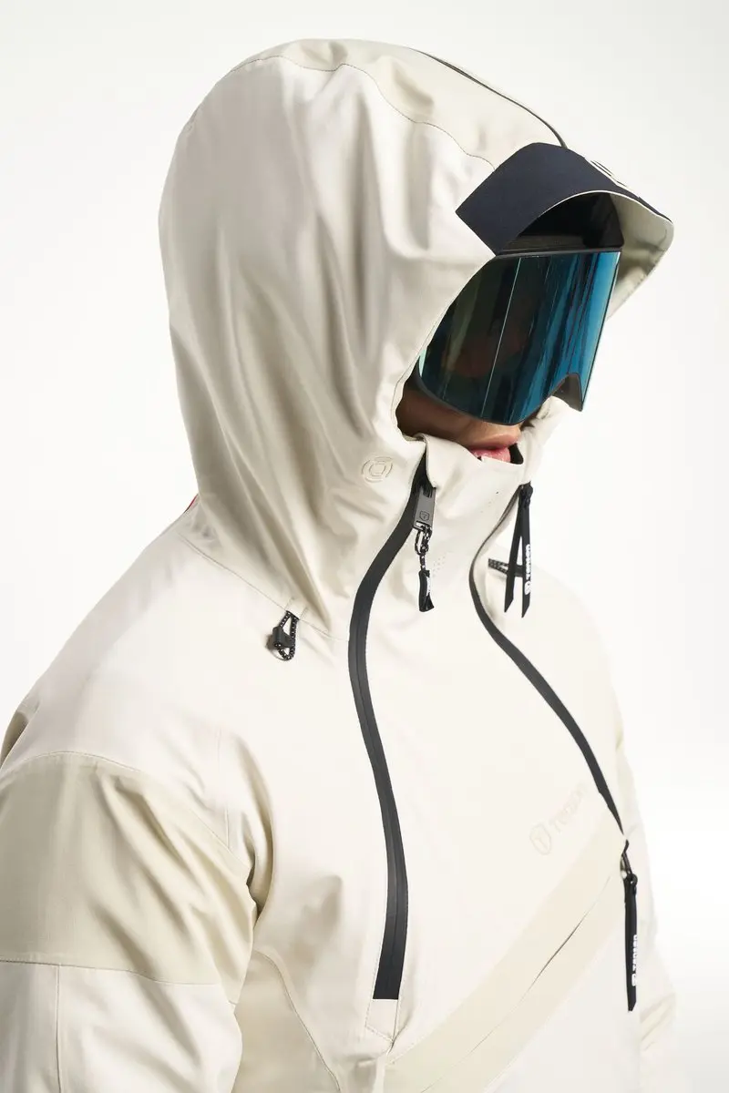 Tenson Aerismo Jackorak 2.0 Dames Anorak - Zilverkleurig M