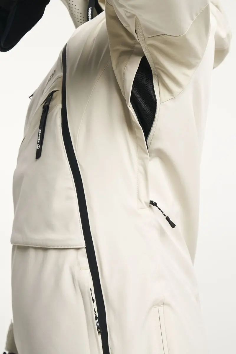 Tenson Aerismo Jackorak 2.0 Dames Anorak - Zilverkleurig M