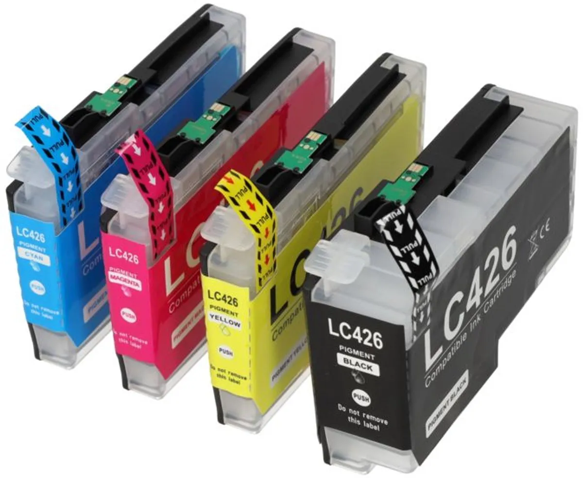 PrintAbout Brother LC-424VAL Inktcartridge - 4-kleuren - 20 Stuks