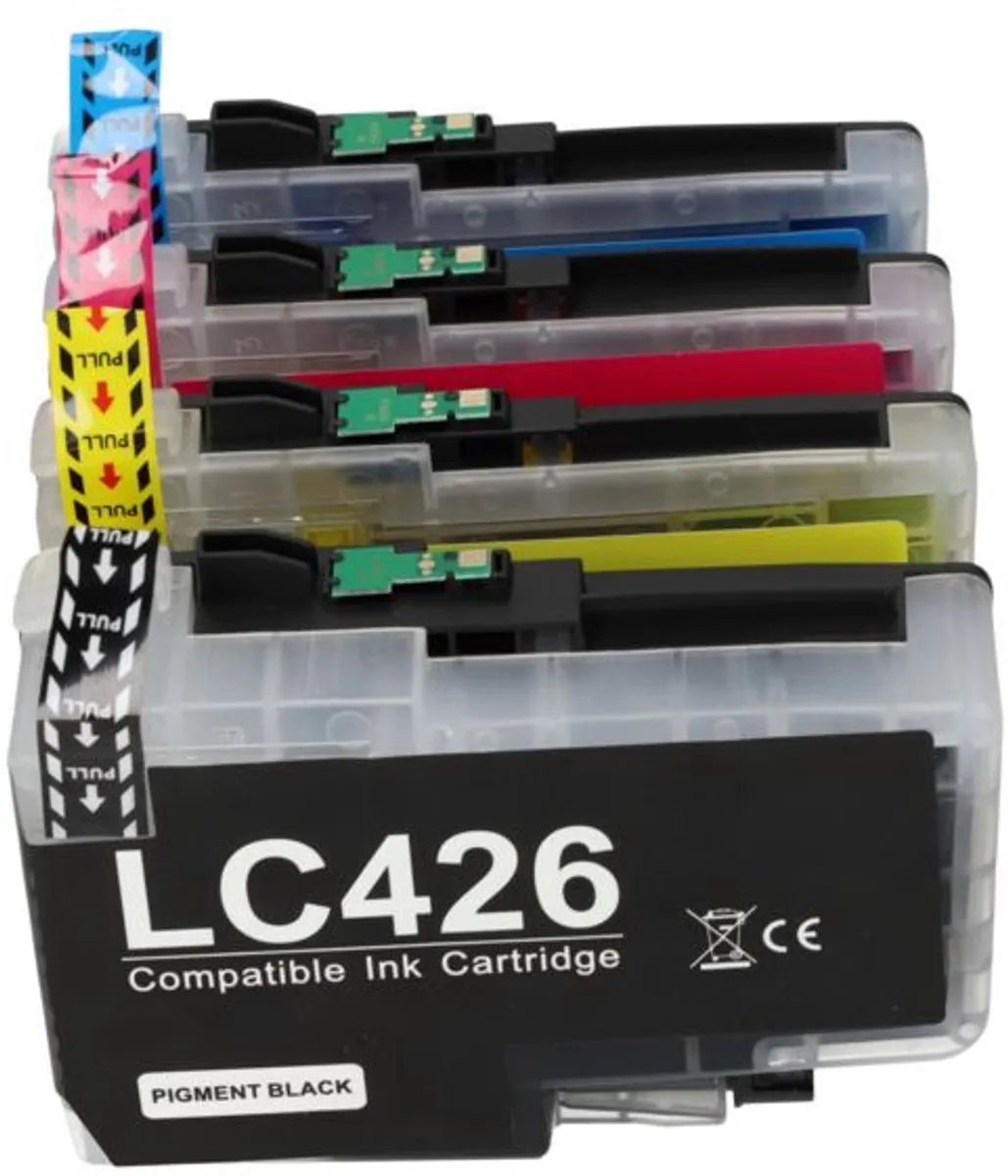 PrintAbout Brother LC-424VAL Inktcartridge - 4-kleuren - 20 Stuks