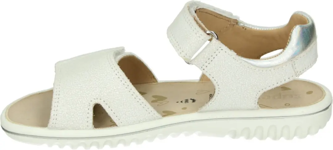 Superfit Sparkle Sandalen Meisjes 34 - Wit/Beige