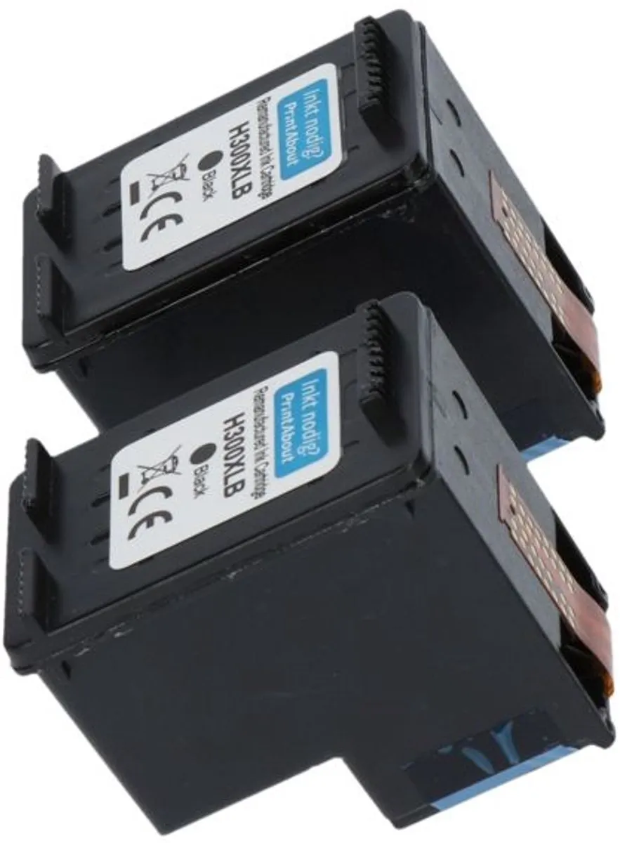 PrintAbout Inktcartridge D8J43AE-PA2 Zwart - 2 Stuks