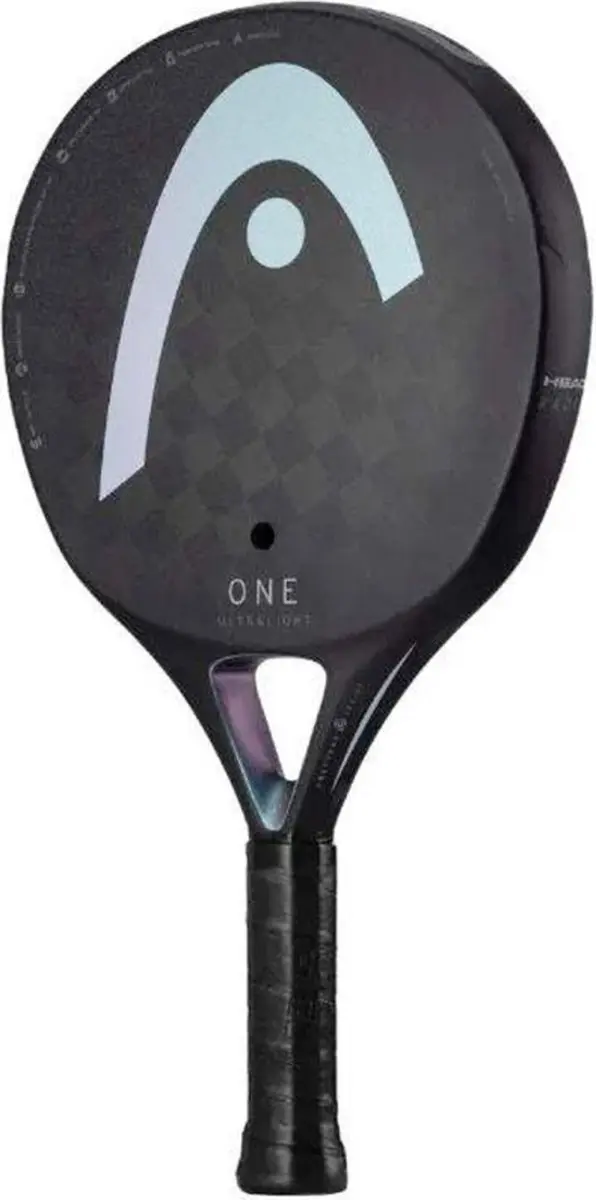 Head One Ultralight 2024 Padelracket - L0 - Zwart