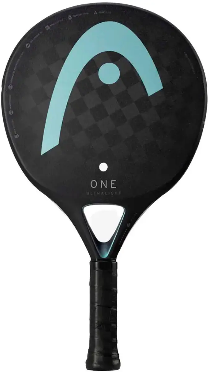 Head One Ultralight 2024 Padelracket - L0 - Zwart