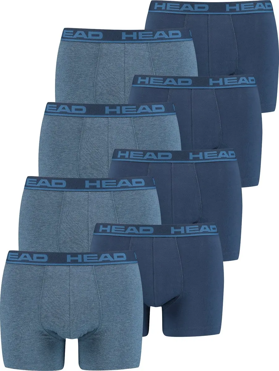BOXERS Set van 8 Head Heren Basic Boxer Broek Shorts Ondergoed Ondergoed Set van