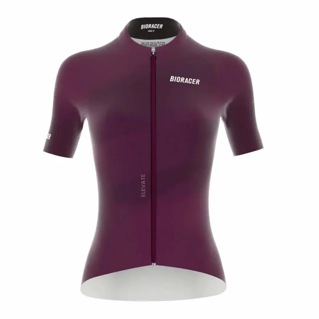 Bioracer Epic Elevate Korte Mouw Wielertrui Paars S Man