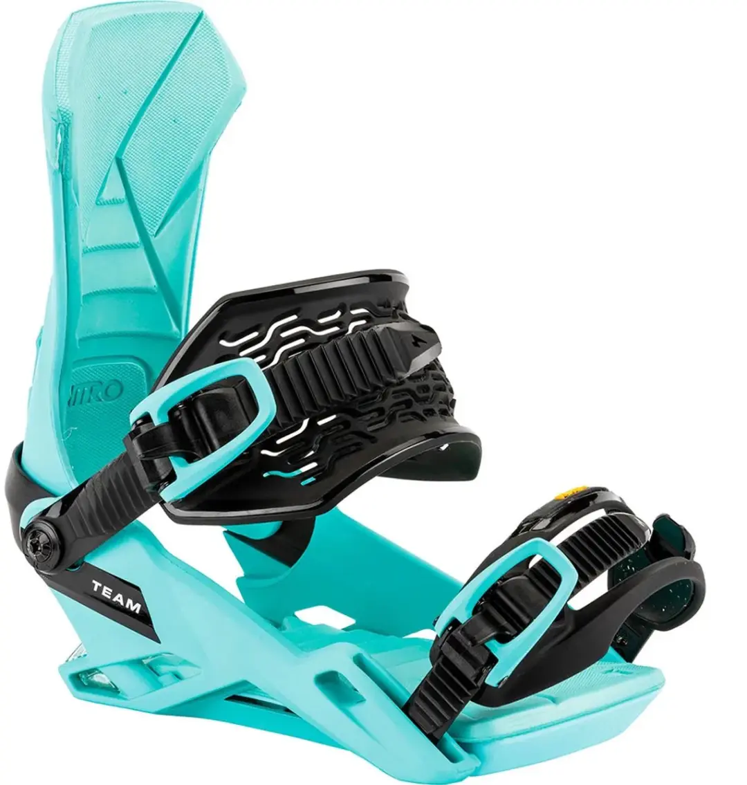 Nitro Team Snowboardbindingen Blauw L