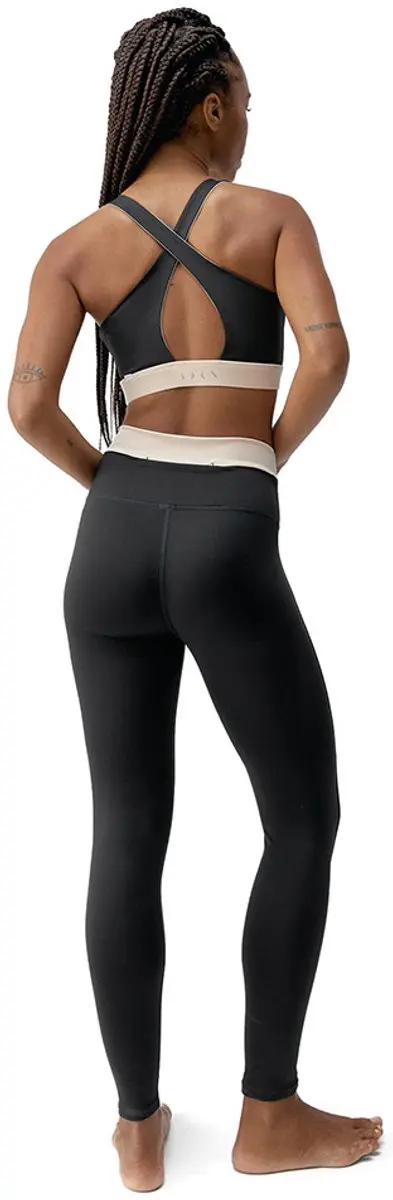 Born Living Yoga Fiorella Leggings - Hoge Taille XS - Zwart