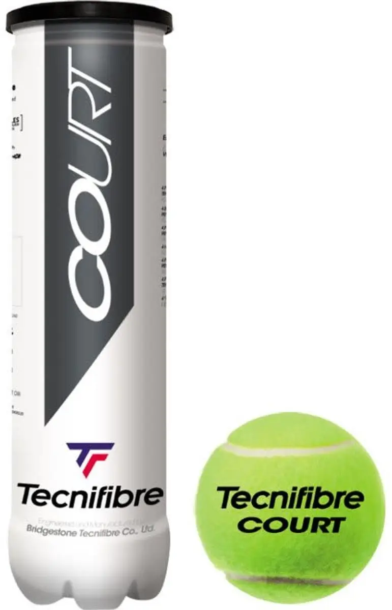 Tecnifibre Court 4 Tin Tennisbal Default