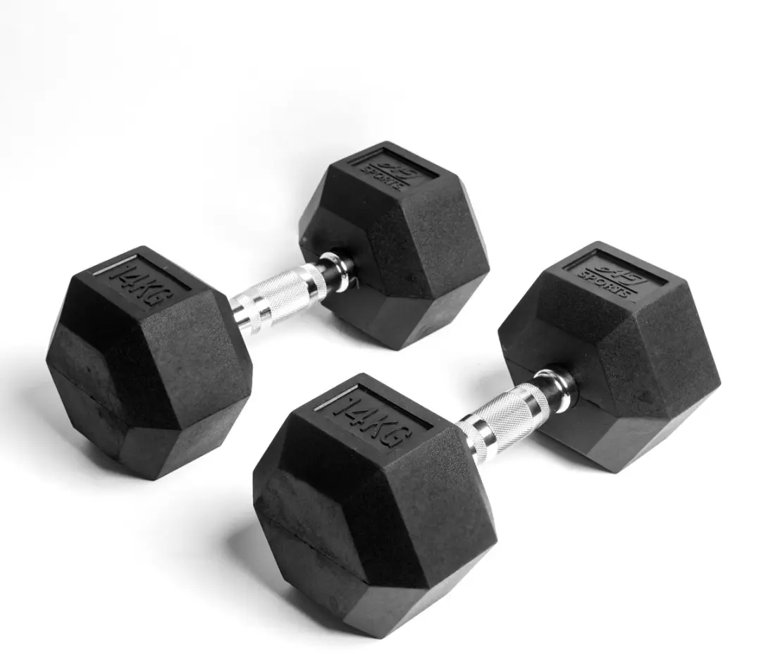 AJ-Sports Hex Dumbells 14kg