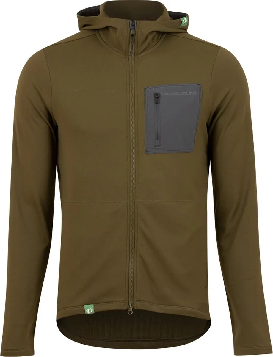 Heren Summit Thermisch Fietsshirt met Capuchon