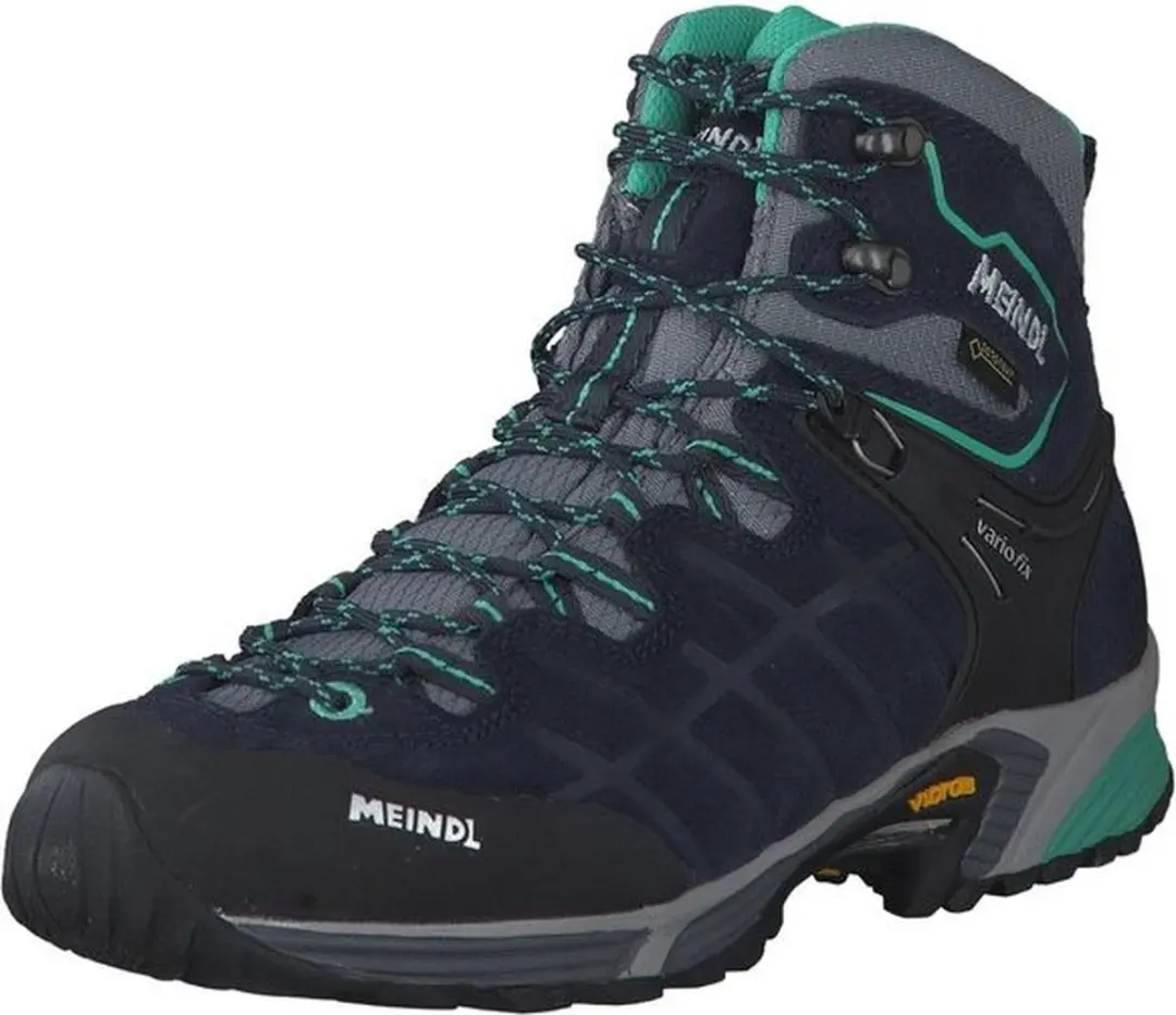 Meindl Kapstadt Lady GTX Wandelschoenen - Dames 41 - Marine/Turquoise - afbeelding 3 van 6