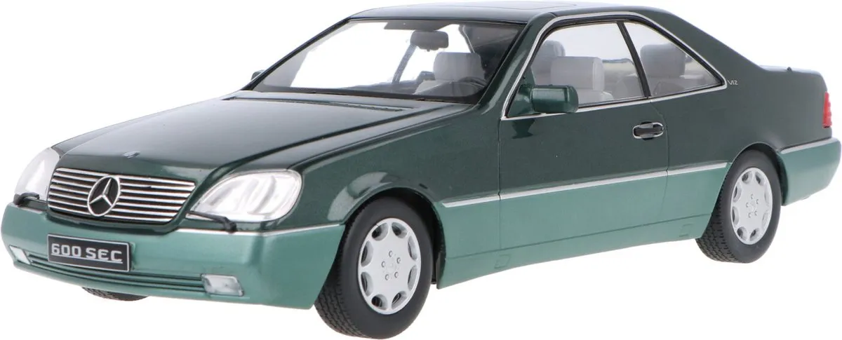 Mercedes-Benz 600 SEC KKDC180342 - 1:18 Schaalmodel - Silver Metallic