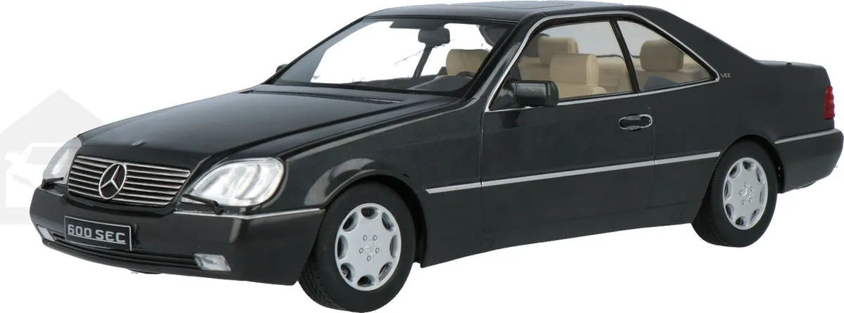 Mercedes-Benz 600 SEC KKDC180342 - 1:18 Schaalmodel - Silver Metallic