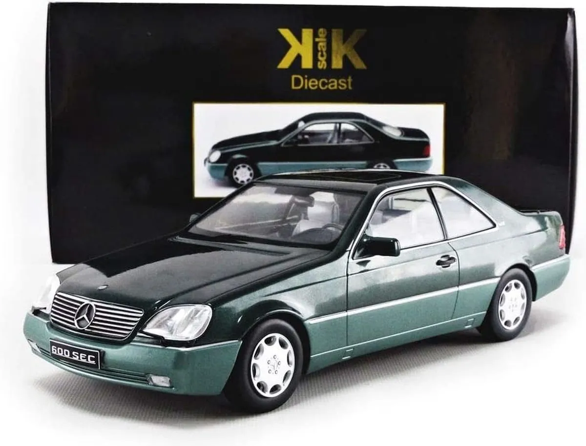 Mercedes-Benz 600 SEC KKDC180342 - 1:18 Schaalmodel - Silver Metallic