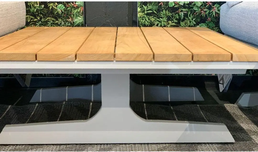 4 Seasons Outdoor Play Panel Concept Koffietafel Teak 120x75x30cm