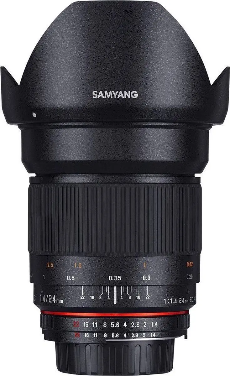 Samyang 24mm/1.4 ED AS UMC Sony A Zwart