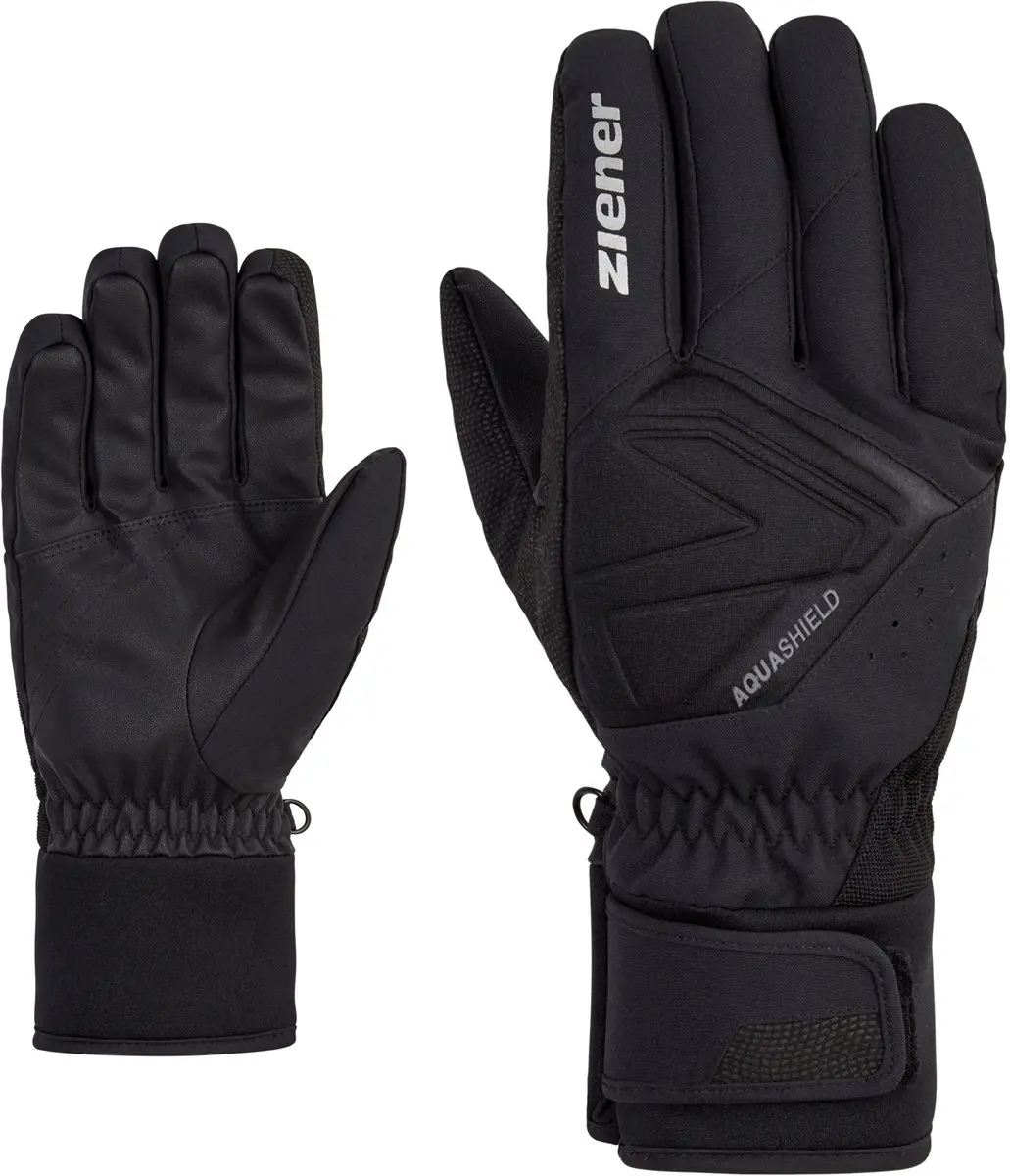 Ziener Gatis Ski Handschoenen - 9,5 - Zwart