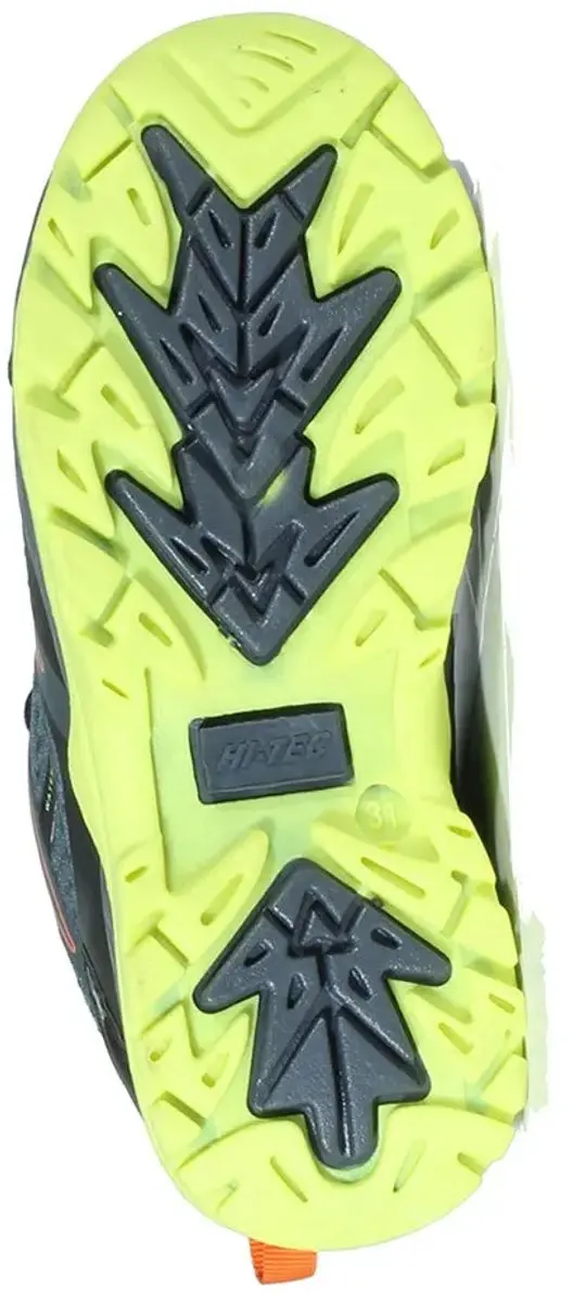 Hi-Tec Toubkal Low Wandelschoenen Kinderen - EU 38 - Grijs/Geel/Orange