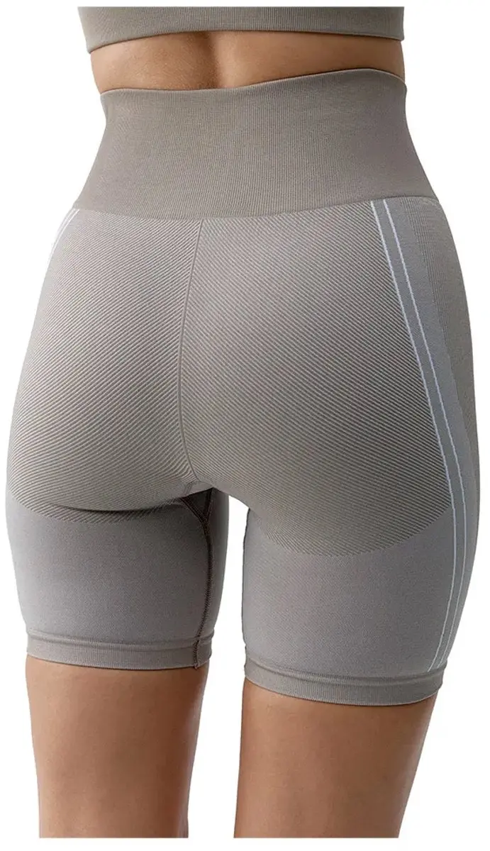 Born Living Yoga Cara Korte Leggings M - Grijs