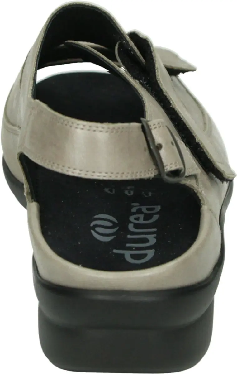 Durea 7178 H Platte Sandalen - Metallics - Maat 38