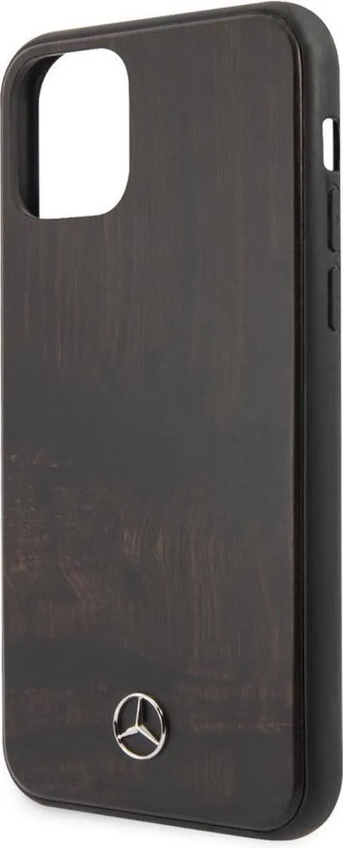 Mercedes-Benz iPhone 11 Pro Max Hoesje - Hout-look Rozenhout